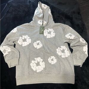 Grey Denim Tears Hoodie